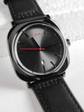 TOMI T-084 Men's Watch Quartz Date Leather Strap