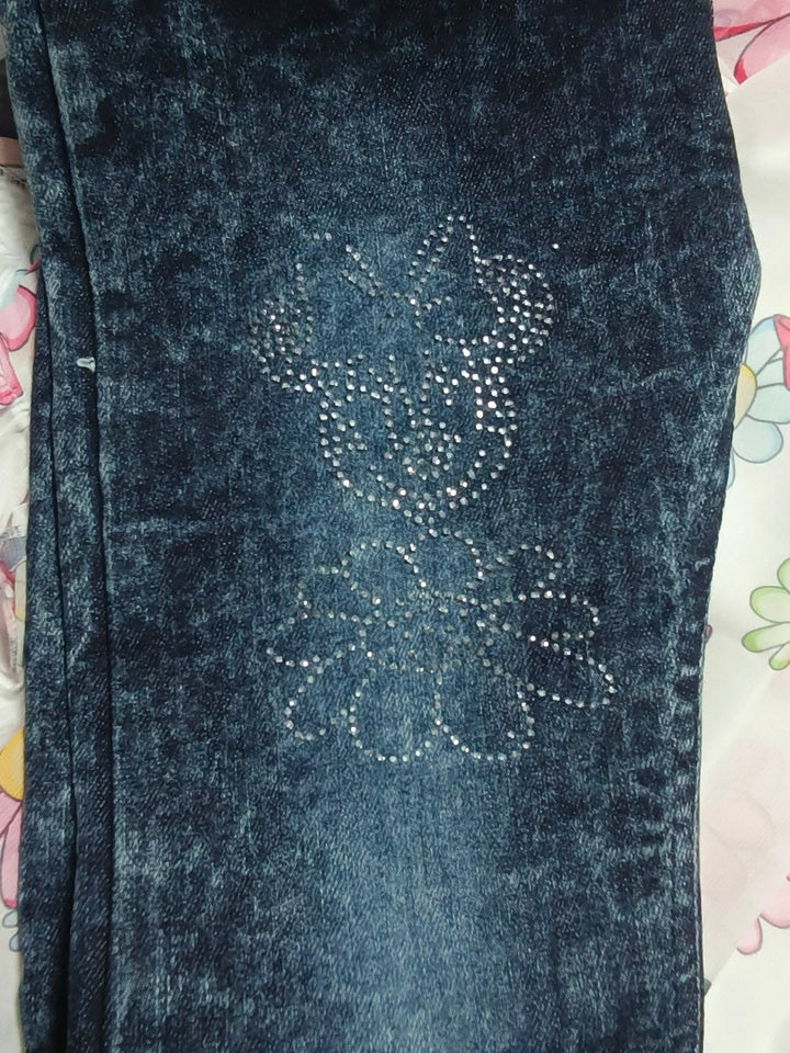 Minnie Mouse & Daisy Duck Top & Denim Jeans