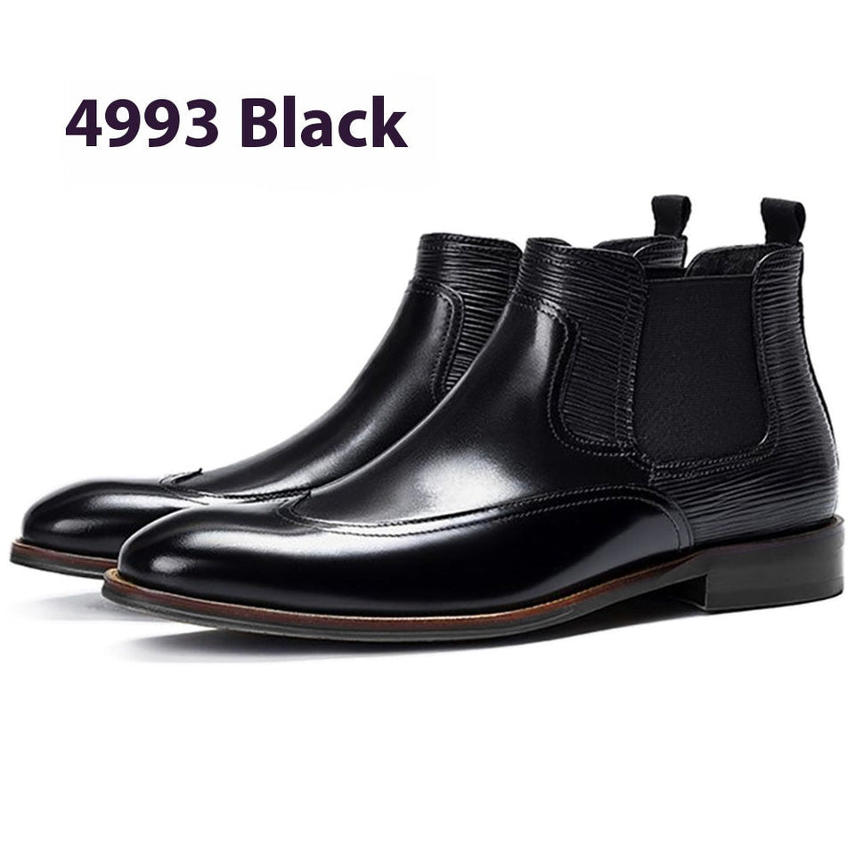 Men's Color Block Chelsea Boots